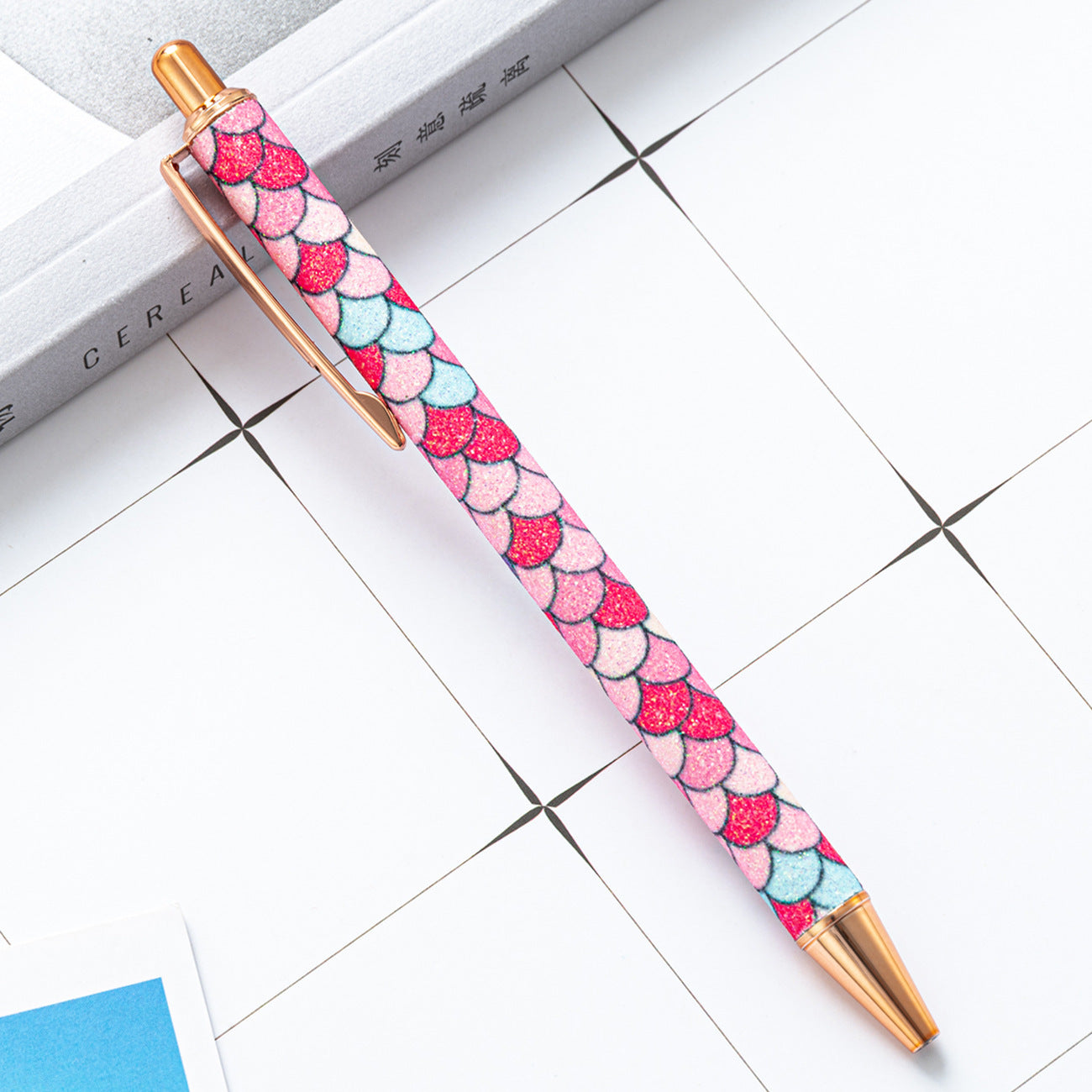 Whoelsale Pens Gold Powder Metal Pen Fashion Office Tools Teacher Gift